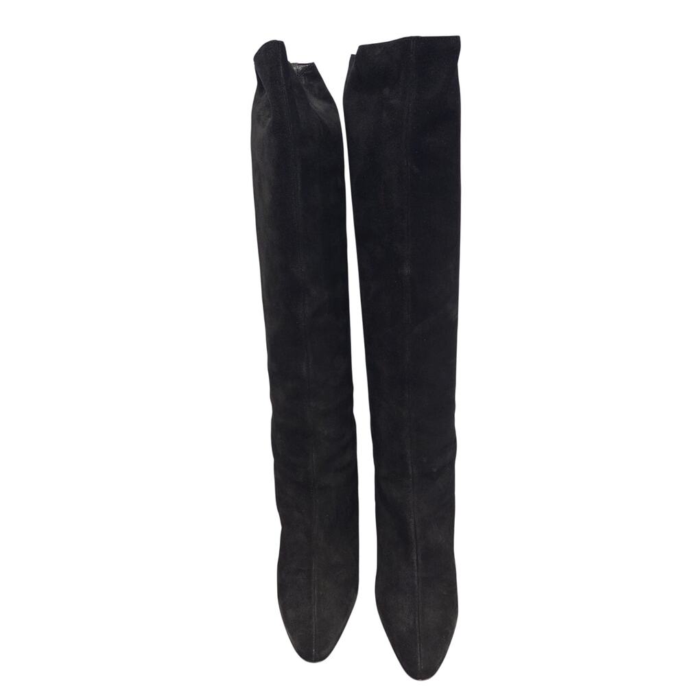 7 For All Mankind Isis suede knee high boots size 10